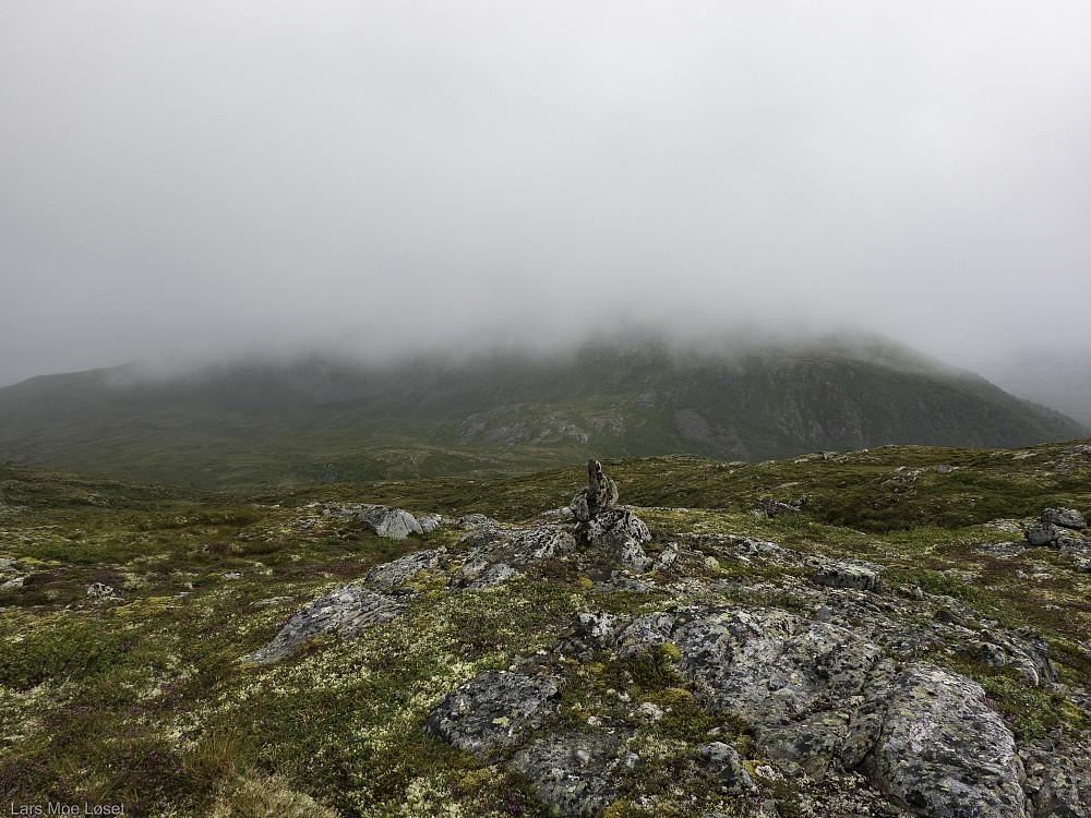 Toppunktet på Durmålfjellet.