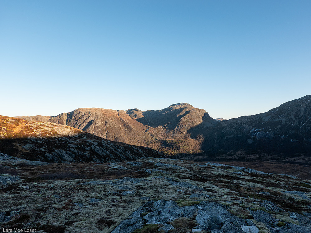 Over Engdalen med Hornfjellet i bakgrunnen.