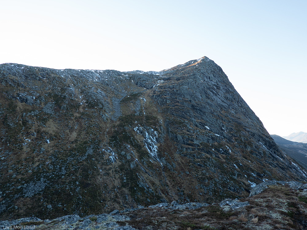 Østflanken av Blåfjellet.