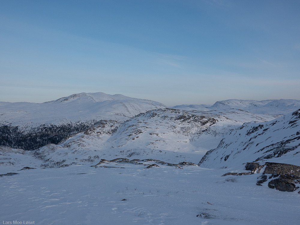 Tilbakeblikk mot Anderslifjellet.