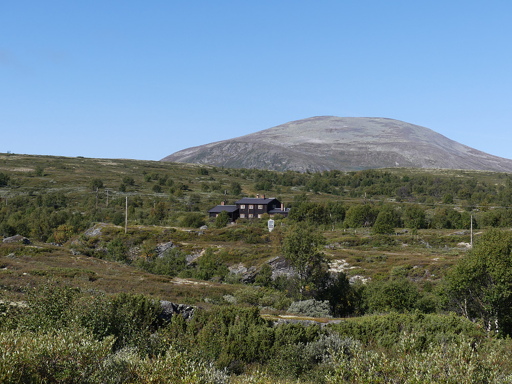 Kolla sett fra Grønbakken.