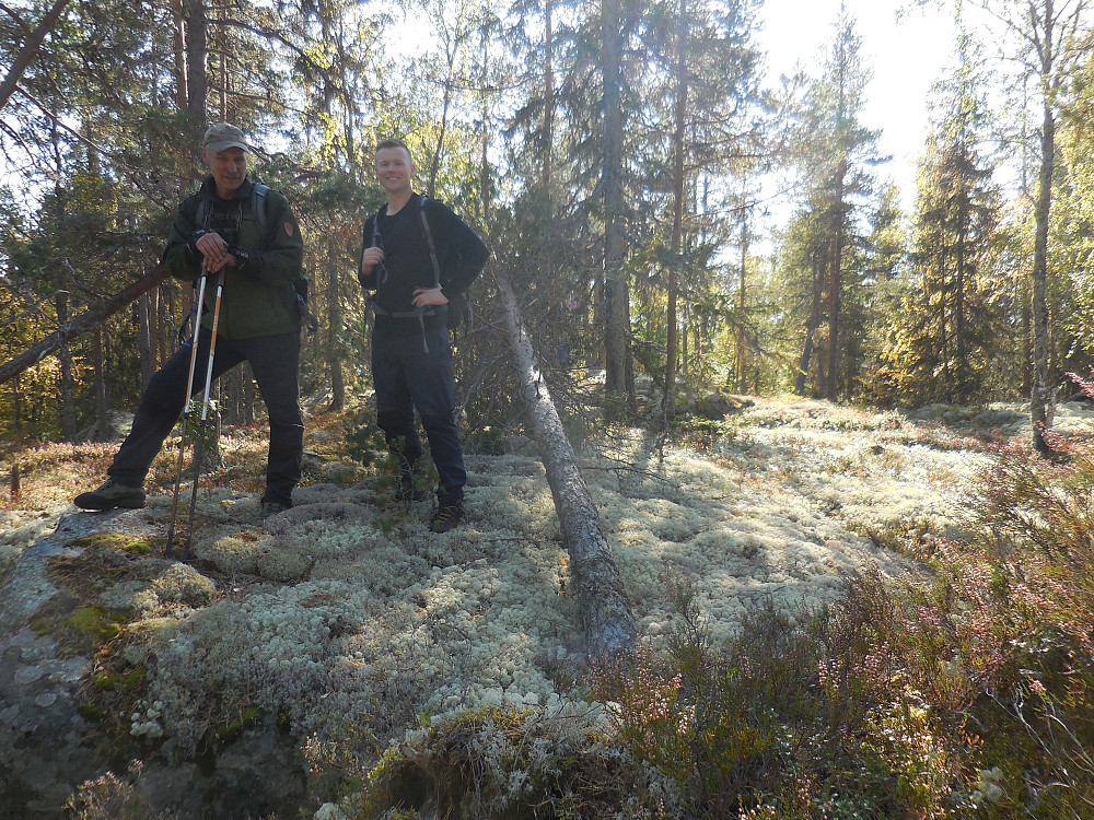 På Vest for Veslgjettjennet, 340 moh.