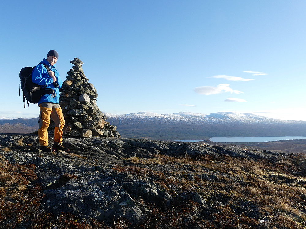 Etter 2 timer er endelig Storhøgda, 1073 moh., nådd.