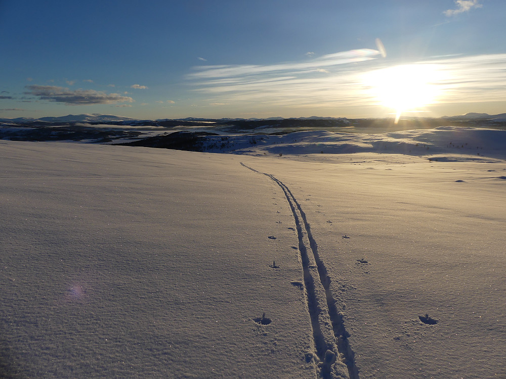 Fine forhold på snaufjellet.