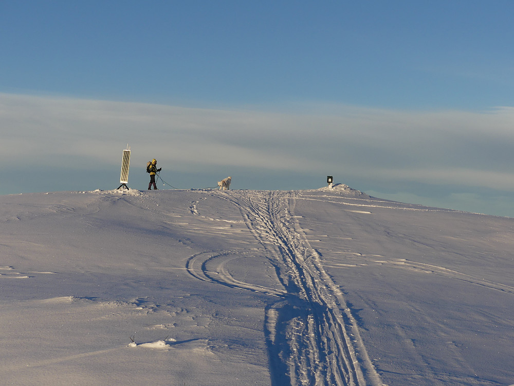 På Hemmelfjellet.