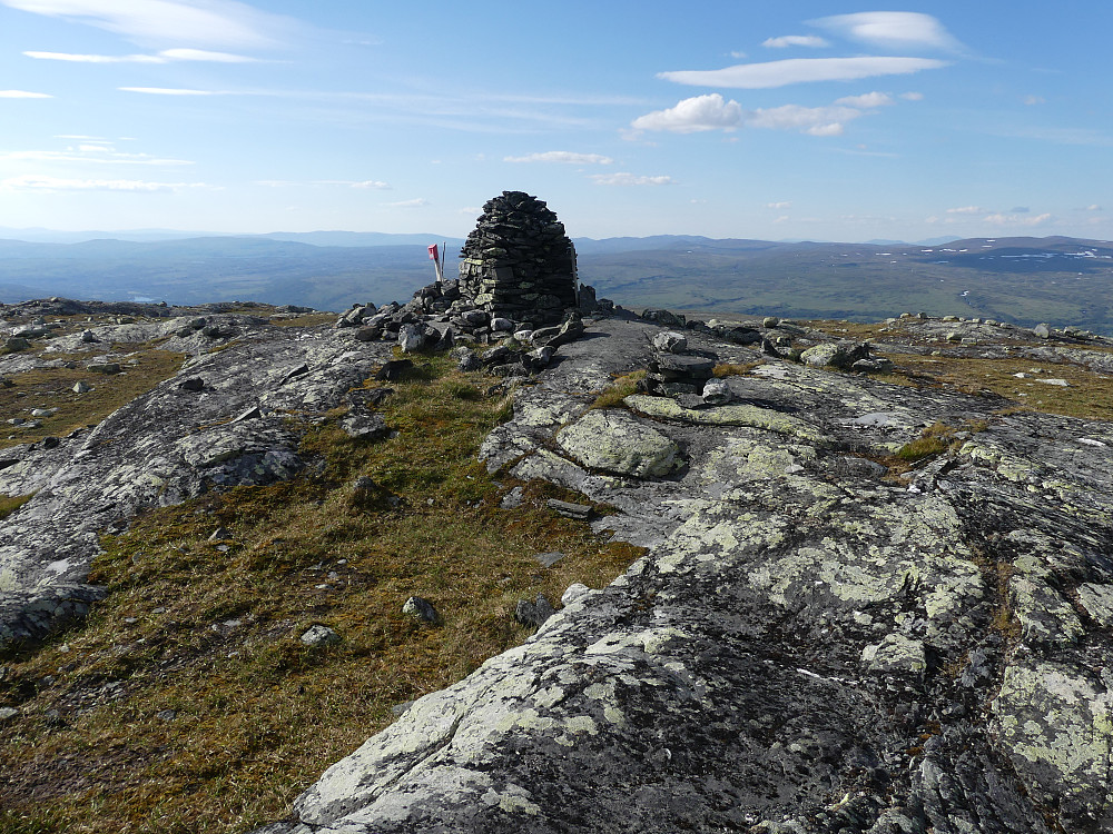 På Storskarven, 1265 moh.