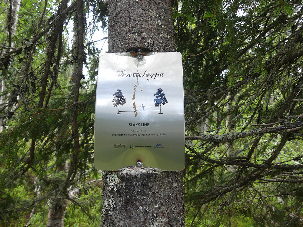 Turen opp Svetteløypa byr på ymse utfordringer, som bl.a...