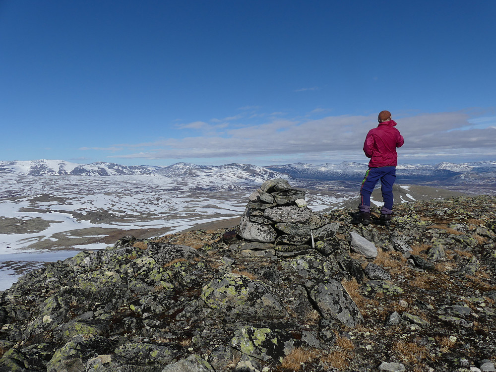 På Einøvlingshøe, 1616 moh.