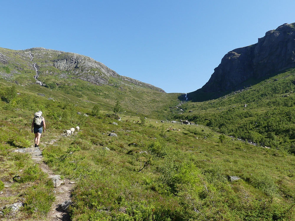 Vi nærmer oss Foresætra.