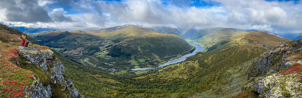 Helt grei utsikt mot Sogndalsdalen...