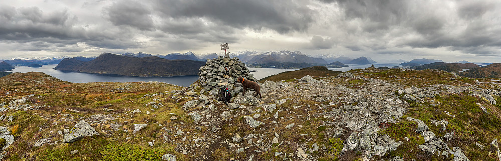 I utkanten av regnbygene