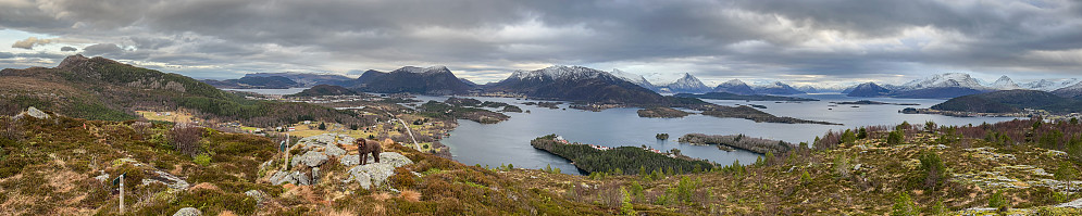 Utsikt fra Nakken