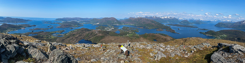 Fin utsikt fra Rjåhornet