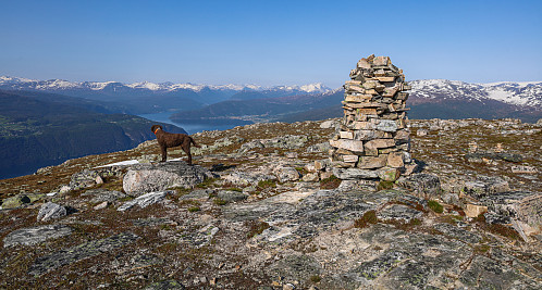 På Snøfjellet. Vi tok en rute fra sør, nær Kvilestøylen