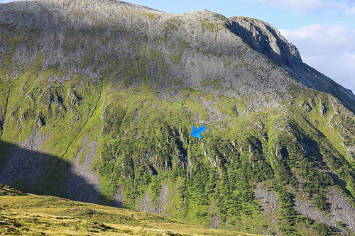 Skikkelig dårlig valg av rute mot Blåtinden