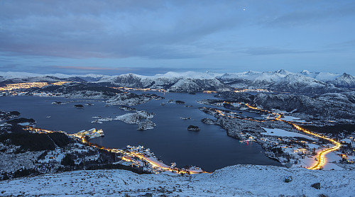 Utsikt fra Øyrahornet