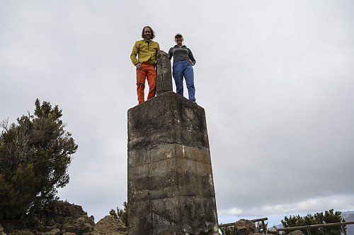 På toppen av El Hierro