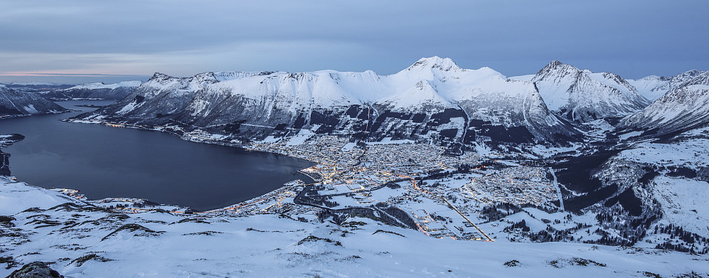 Ørsta sett fra Melshornet