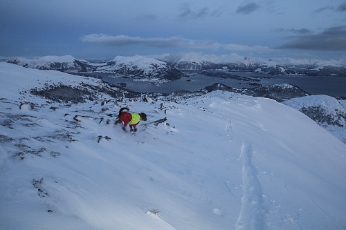 Ukens andre tur ned fra Røddalshorn