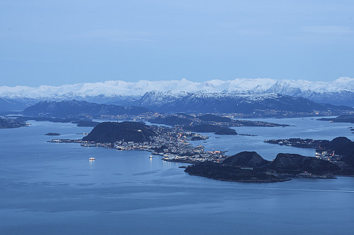 Ålesund sett fra Storhornet