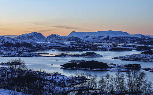Fin utsikt mot kysten