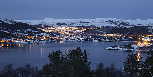 Utsikt mot Ulsteinvik