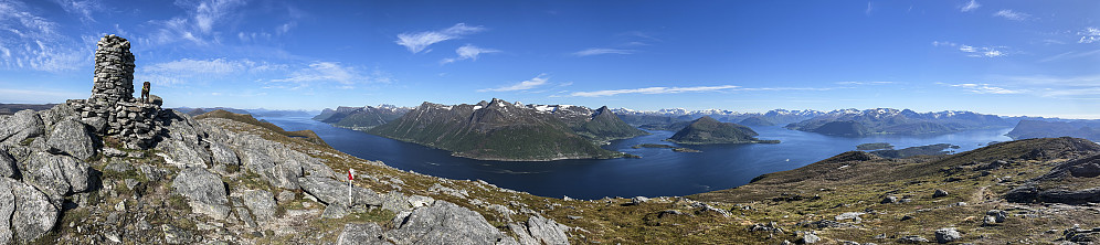 Utsikt fra Blåtind