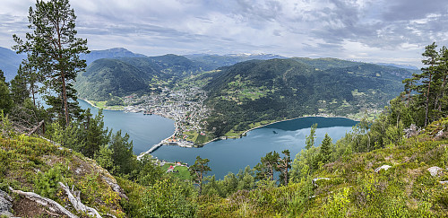 Utsikt fra Kjørnesfjellet