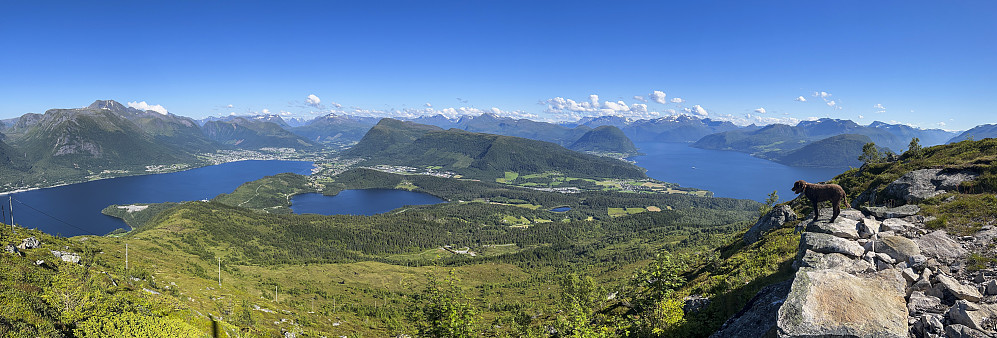 Utsikt mot Ørsta og Volda