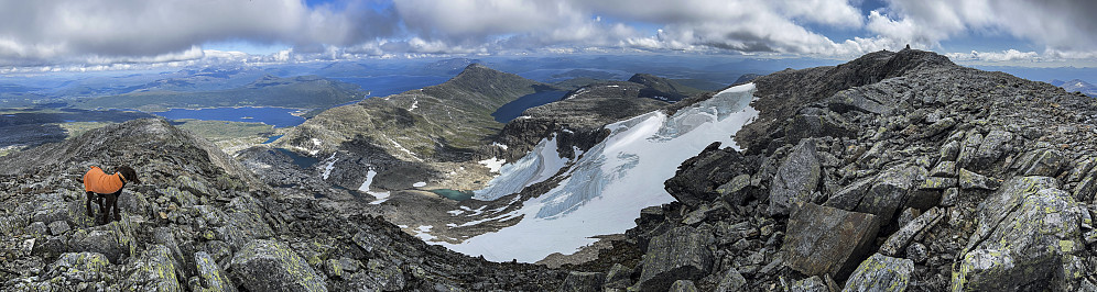 Utsikt fra (nære) toppen