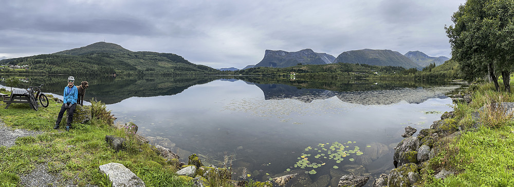 Hovdevatnet var fint i dag!