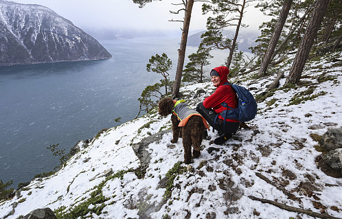 En kort og fin tur i akkurat passe mye snø