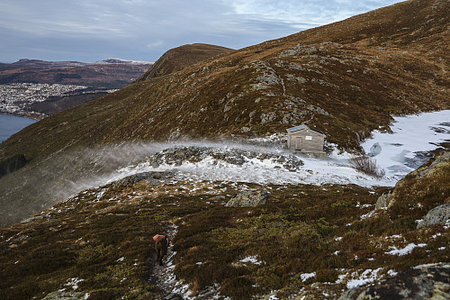 Vindfullt ved Garnesvatnet