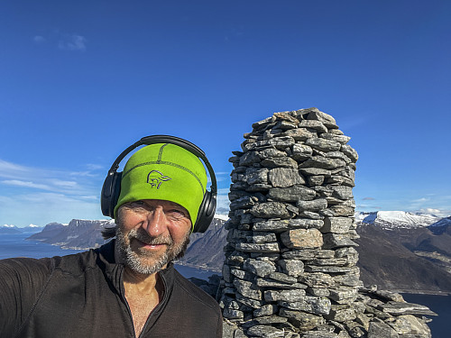 Sommer på toppen, i starten på April...