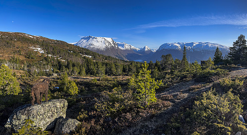 Utsikt mot Våtedalen