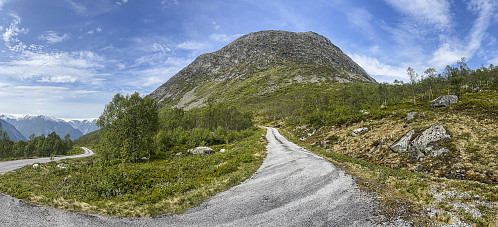 Min tyngste oppoverbakke ever. Nesten 900 høydemeter