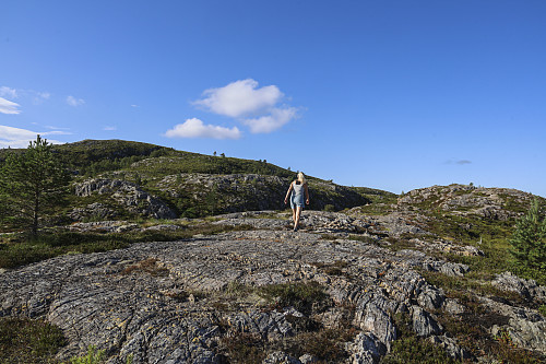 På vei opp Haglebjøra