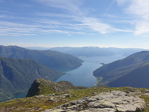 Utsikt frå Blånipa