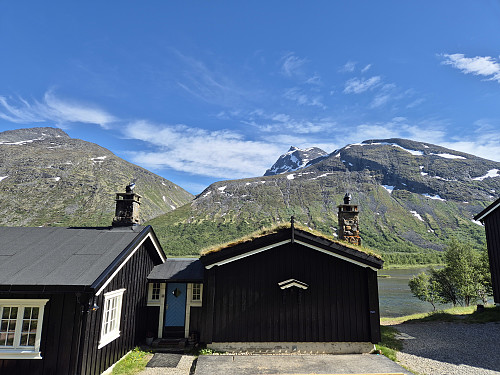 Nørdre Svartdalspiggen sett frå Gjendebu