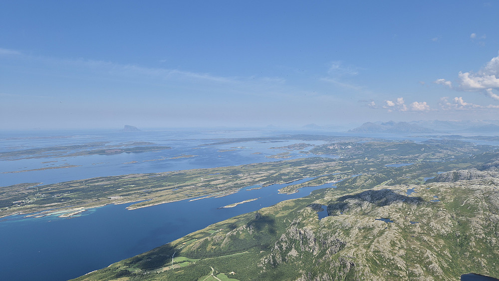 Utsikt frå Dønnamannen
