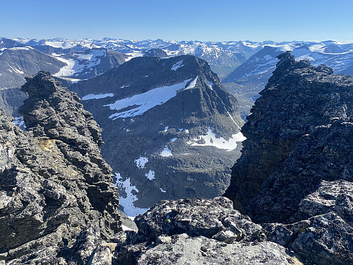 Image #16: Mount Storgrovfjellet as seen from Mount Trollklørn.