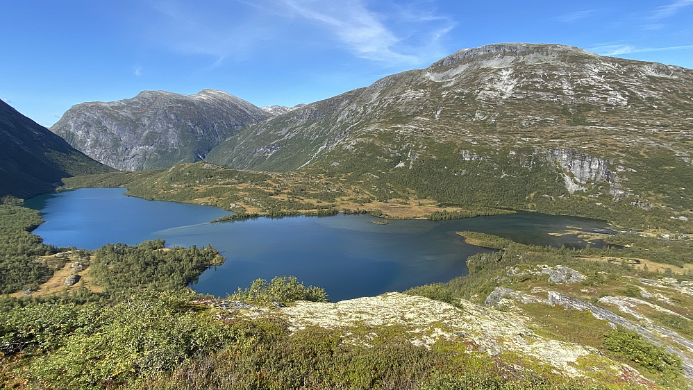 Bilde #9: Langvatnet [699 m.o.h.] ved Reindalsetra.