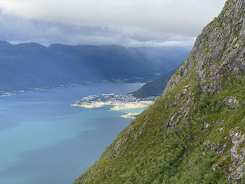 Bilde #22: Fortsatt utsikt mot Åndalsnes.