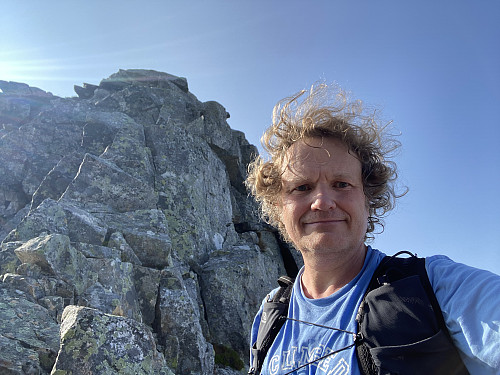 Bilde #16: Deler av skrenten jeg nettopp har klatret ned.