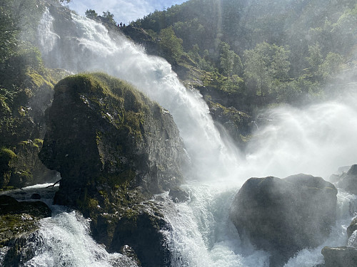 Bilde #4: Kleivafossen [250 m.o.h.].