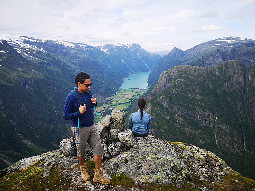 Bilde #25: Fotopause også på vei ned igjen.