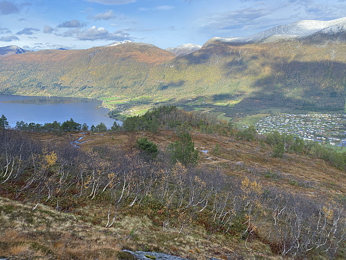 Bilde #16: Tilbakeblikk mot Furukollen Vest og mot Isfjorden.