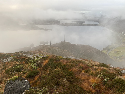 Bilde #14: På vei ned mot Hammaren [225 m.o.h.].