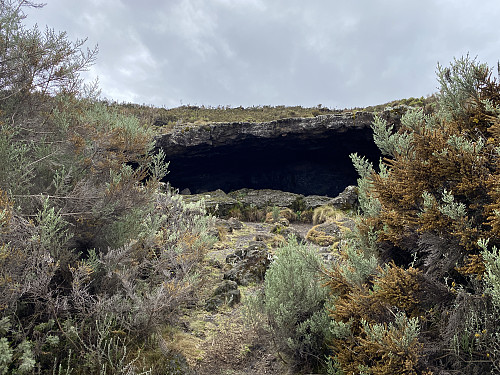 Image #6: The "first cave" of the Rongai Route. Holson told me they used to sleep in the caves while trekking Kilimanjaro back in the old days.