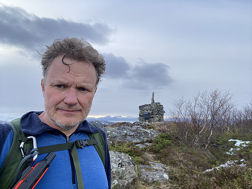 Bilde #18: På toppen av Reistadkollen [501 m.o.h.].